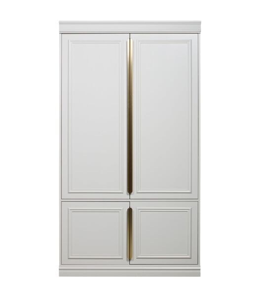 Armoire - Pin - Brouillard - 215x110x44  - Organize