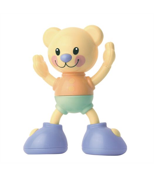 Baby Clip on Friends Teddybeer - Pastelkleur