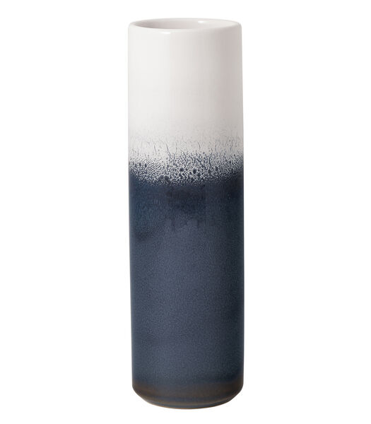 Vase cylindrique bleu grand Lave Home