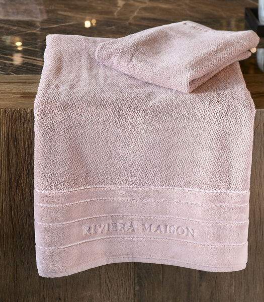 Handdoeken 70x140 - RM Elegant Towel - Roze - 1 Stuks