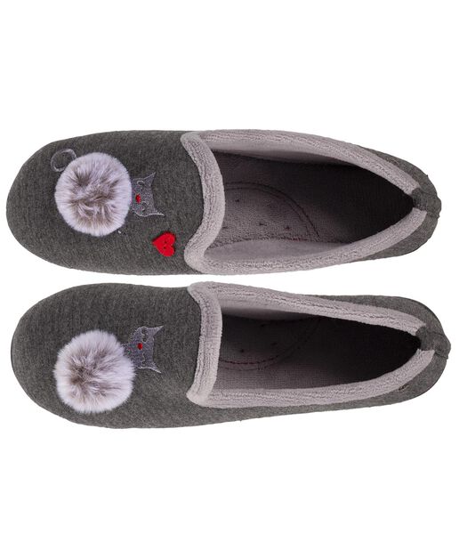 Chaussons Slippers Femme Chat Fantaisie