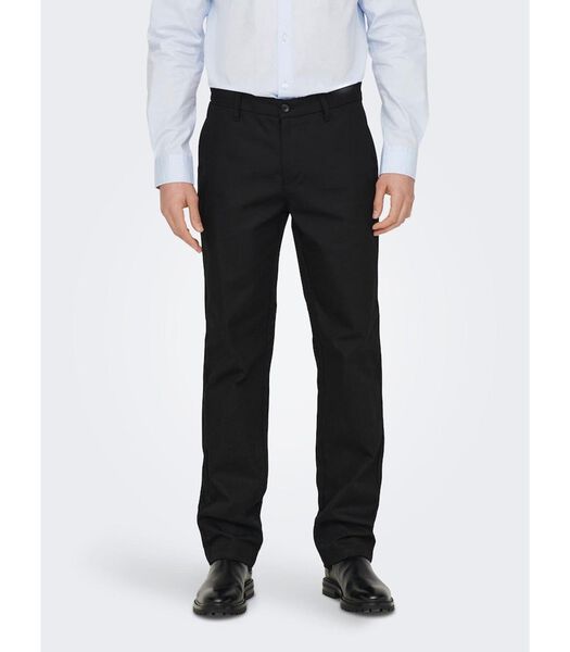 Edge Chino Pants - noir