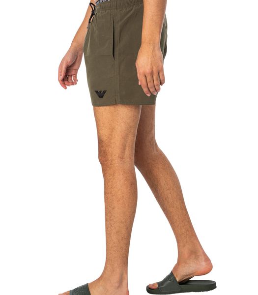 Dubbele Tailleband Zwemshort