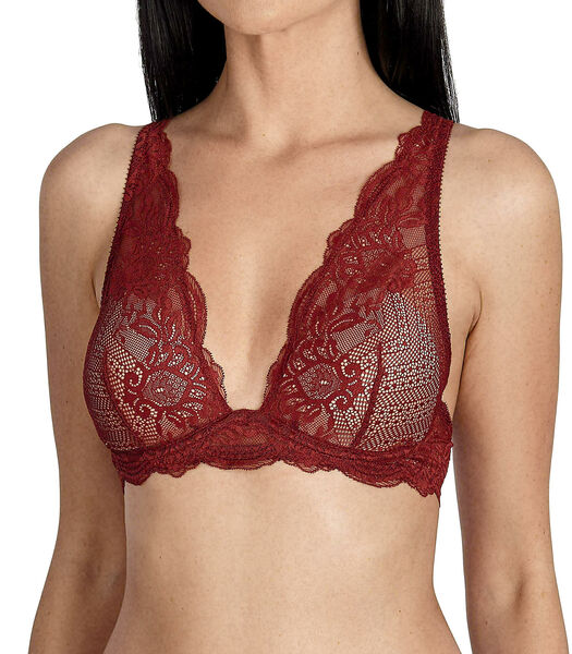 Soutien-gorge triangle plongeant armaturé Primerose