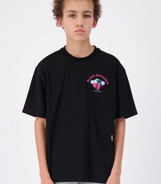 Wavey T-shirt Zwart