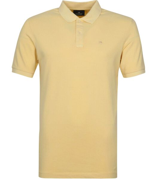 Polo Garment Dye Geel