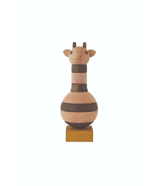 Houten Speelgoed “Wooden Stacking Giraffe”