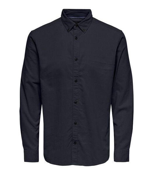 Chemise Logan Life Reg - Bleu Marine