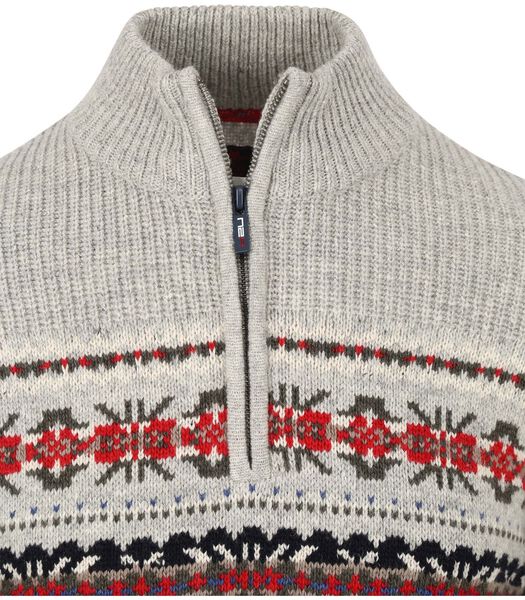 NZA Half Zip Sweater Ngunguru Gris