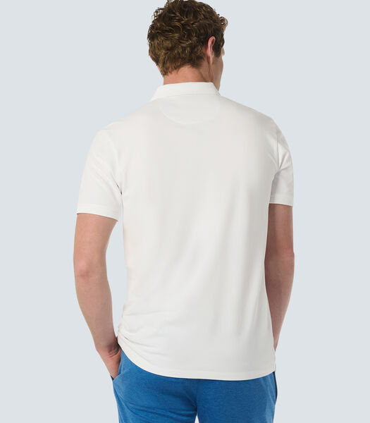 Strak poloshirt met stretch en minimalistisch ontwerp Male