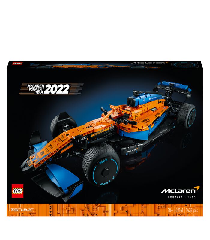 LEGO Technic 42141 La Voiture de Course McLaren Formula 1 2022