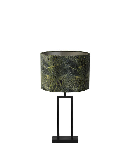 Lampe de table Shiva/Amazone - Noir/Vert - Ø30x62cm