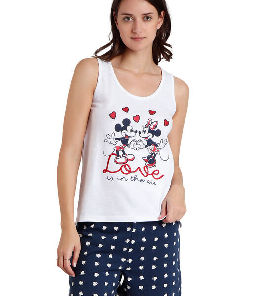 Pyjamashort tanktop Love Is In The Air Disney