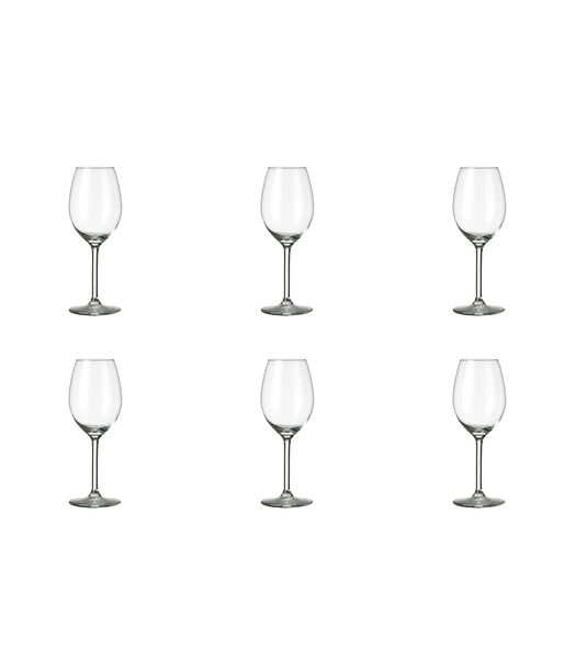Wijnglas Esprit 25 cl - Transparant 6 stuks