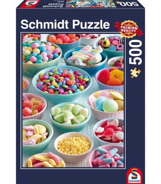 puzzel Zoete Lekkernijen - 500 stukjes - 12+