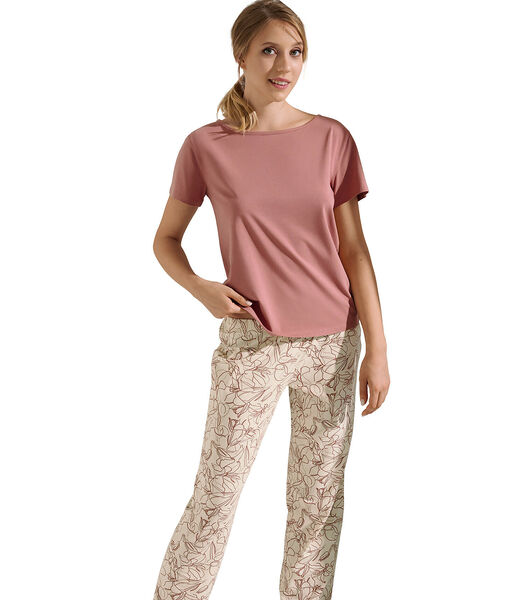 Pyjama broek t-shirt korte mouwen Nina