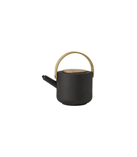 Theepot Theo Black 1.25 Liter