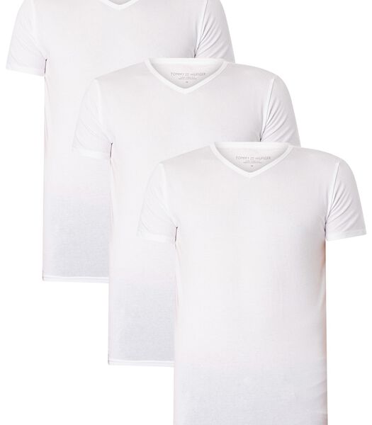 T-shirt lot de 3 premium essentials v-neck