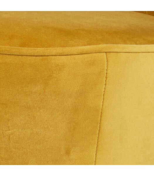 Fauteuil - Velours - Ocre - 71x59x70 - Sara