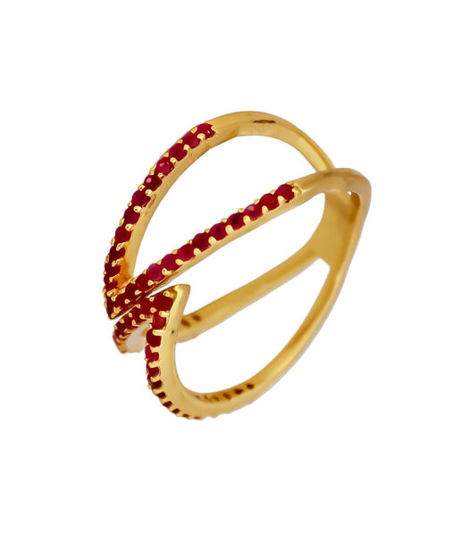 'Golden Maldives X' Ring