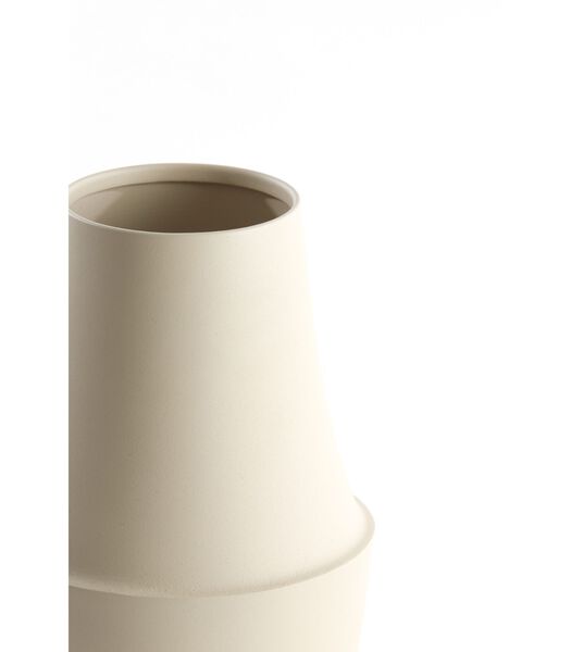 Vase Alen - Beige - 20x20x36.5cm