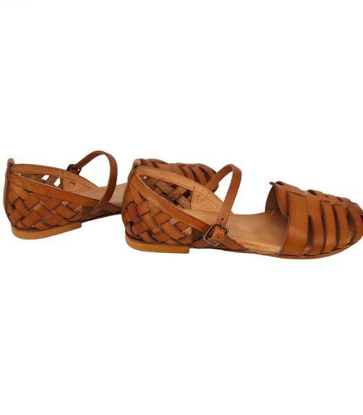 Sandales Barquera Femme Tan