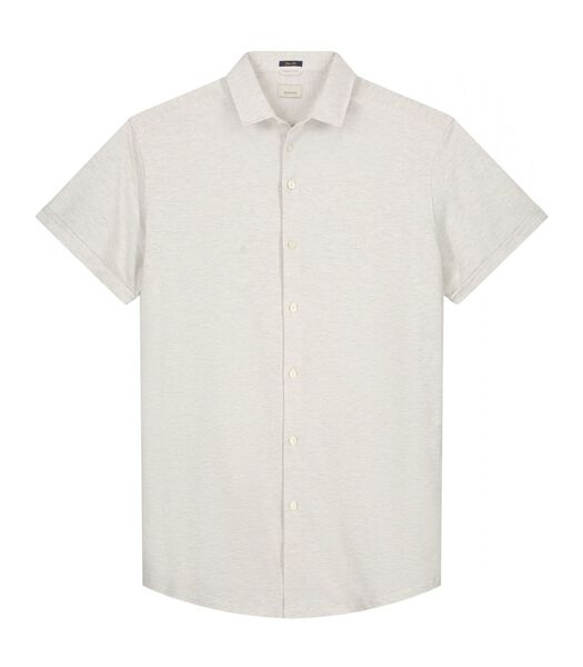 Short Sleeve Overhemd Ecru