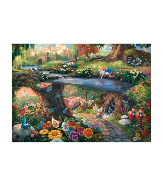 Puzzle  Disney Alice au Pays des Merveilles - 1000 pièces - 12 ans et plus
