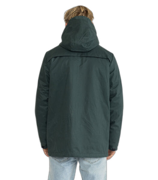 Parka avec poche poitrine