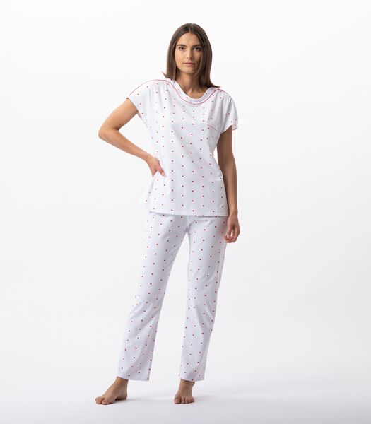 Pyjama en coton élasthanne AMORE 702