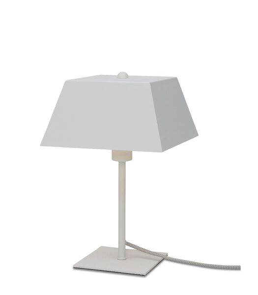 Tafellamp Perth - Wit - 20x20x31cm