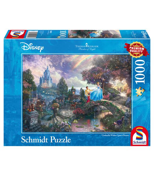 Puzzle  Disney Cendrillon - 1000 pièces - 12 ans et plus