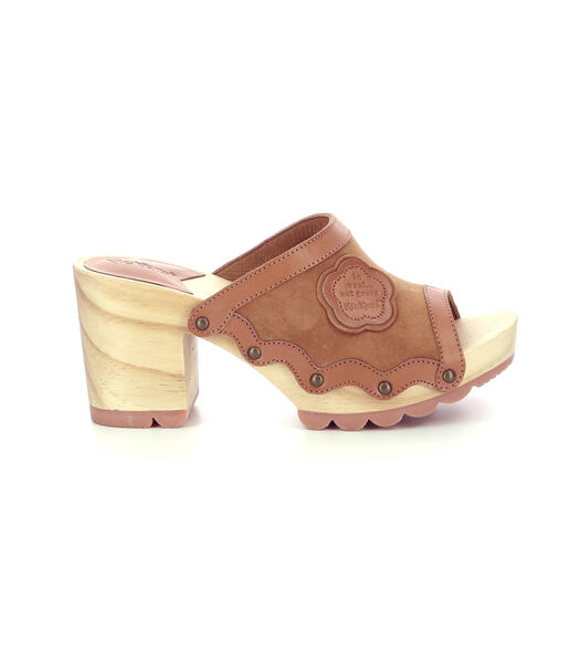 Mules Cuir Kickers Kick Woodstok