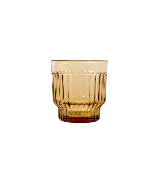 LIMA TUMBLER SET VAN 2 Licht Amber