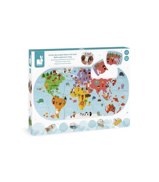 Bath toys - Carte du monde