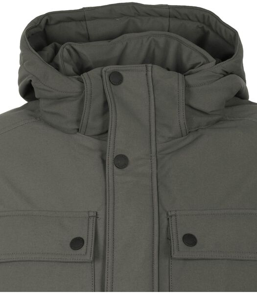 Ecoalf Veste Luena Vert kaki