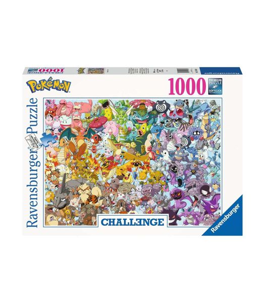 challenge puzzel Pokémon - 1000 stukjes