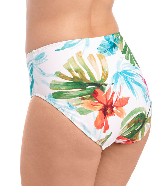 Culotte de bain tropicale taille haute Kiawah island