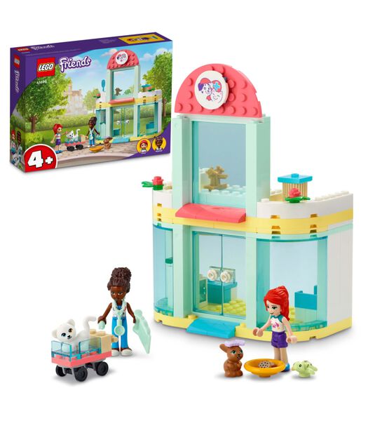 LEGO Friends 41695 La Clinique Vétérinaire, Set pour Enfants +4 ans