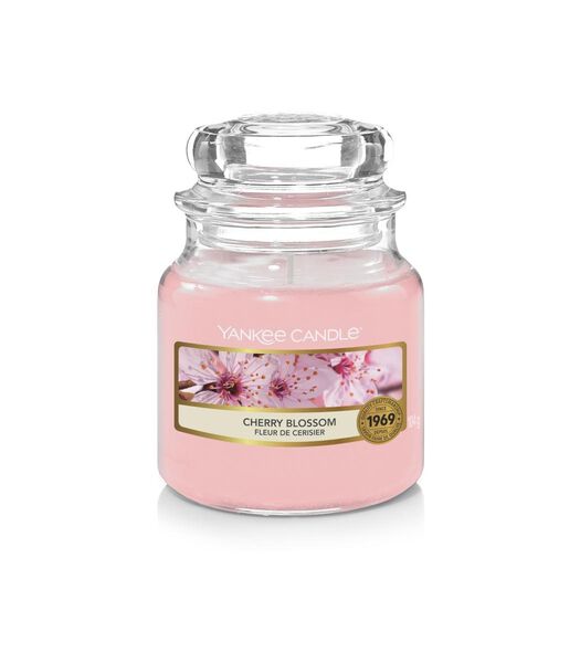 Bougie parfumée  Petite Fleur de Cerisier - 9 cm / ø 6 cm