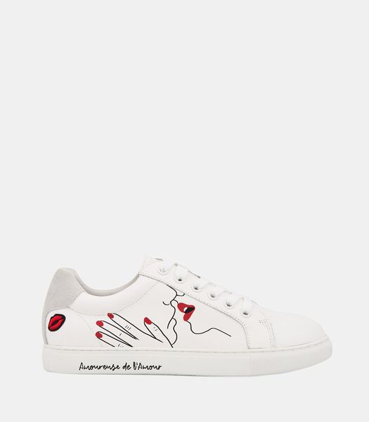 Sneakers Baskets en cuir Simone Artdesmaux Amoureuse