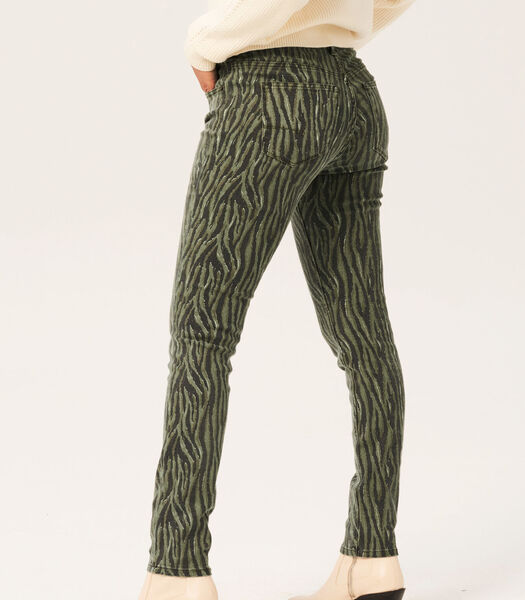 Broek met print