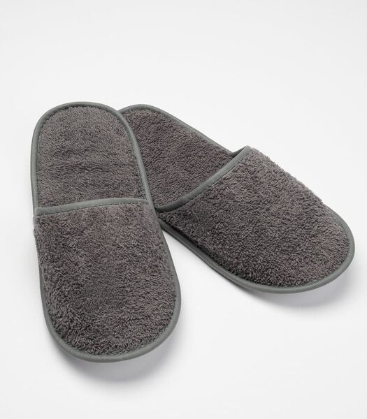 Waterdichte slippers in badstof