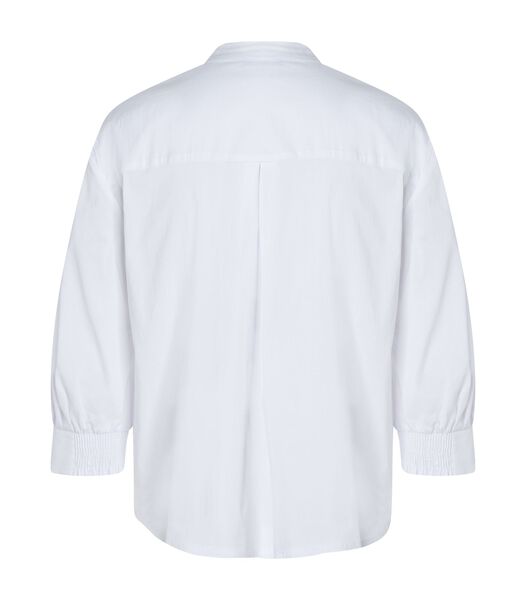 Stretch blouse 3/4-mouwen