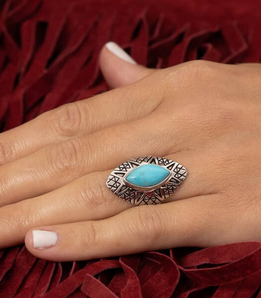 Bague "Ayaymama Turquoise" Argent 925