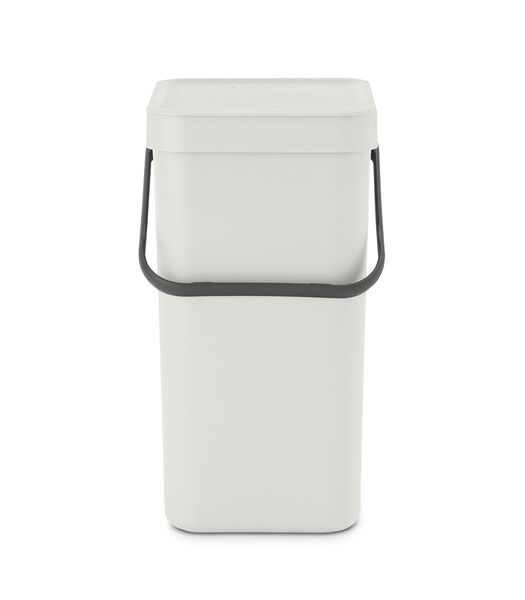 Sort & Go afvalemmer, 12 liter - Light Grey