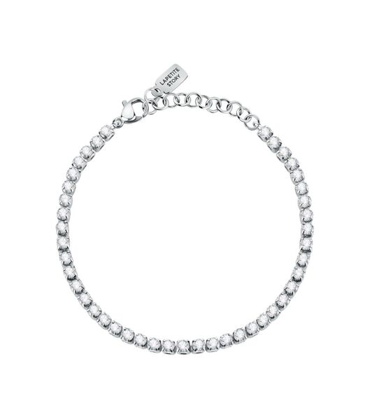 Bracelet en acier, cristaux FRIENDSHIP