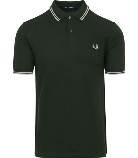 Polo Fred Perry M3600 Vert Foncé T51