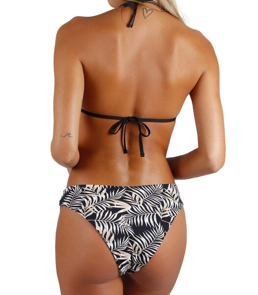 Tweedelig bikini driehoek push-up set Ethnic Leaves