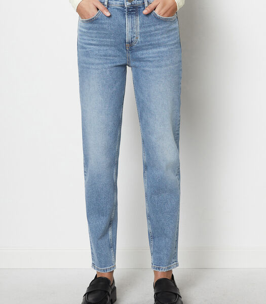 Jeans modèle MALA taille haute cropped